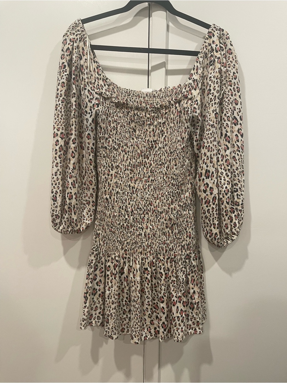 Bila-77 leopard print dress Size S originally 130$